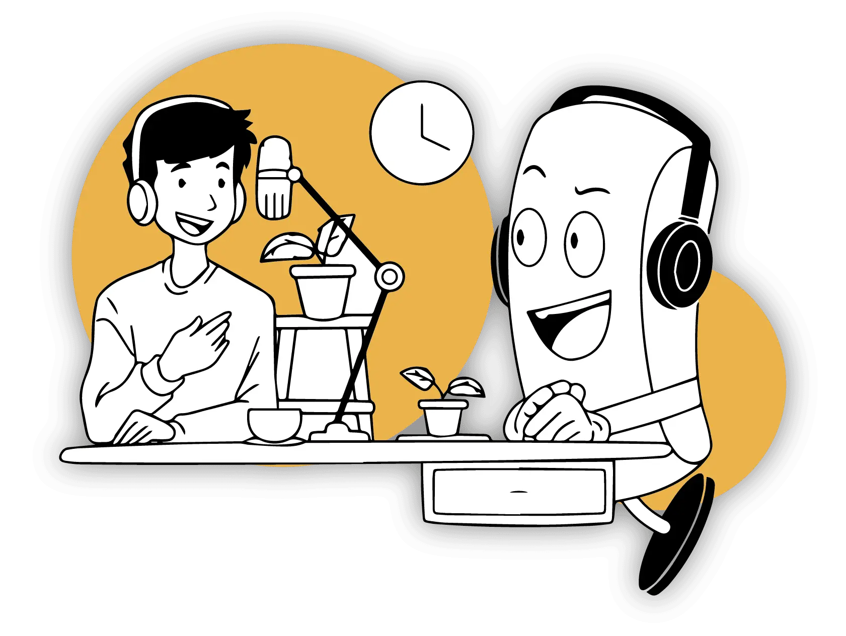 Podcast doodle
